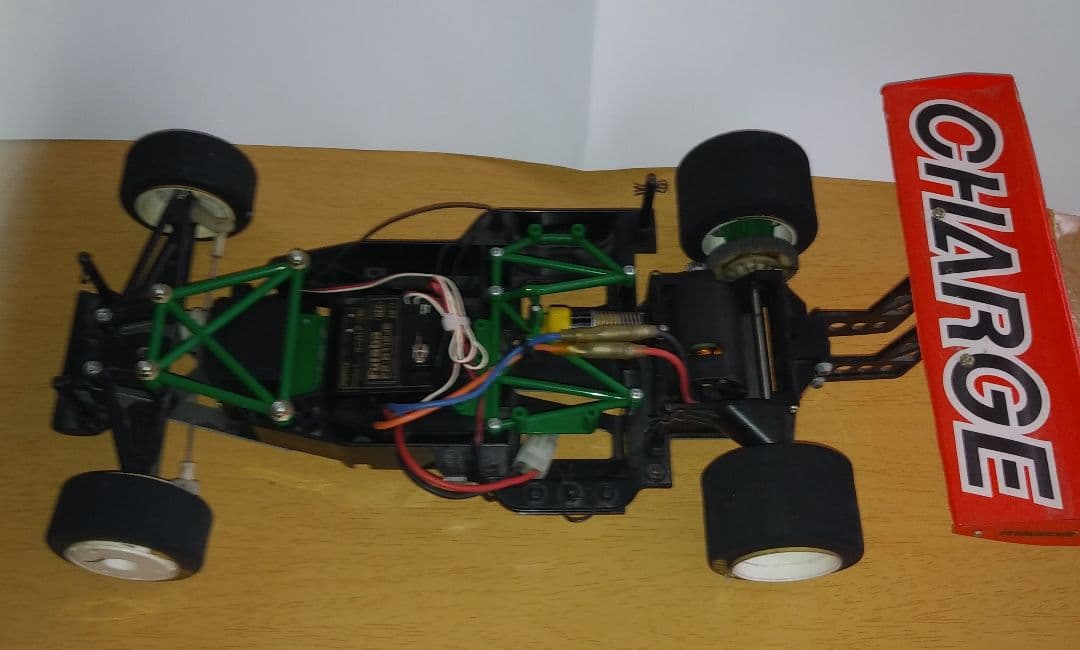 タミヤ 1/10 Cカーシャーシ　マツダ 787B 　メカ付き　当時物