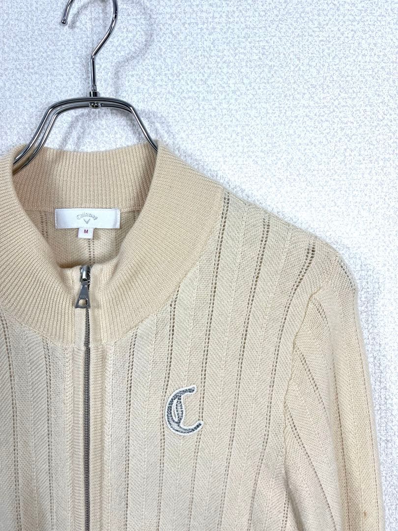 callaway キャラウェイ　レディース　ニットブルゾン　ジャケット　ゴルフ