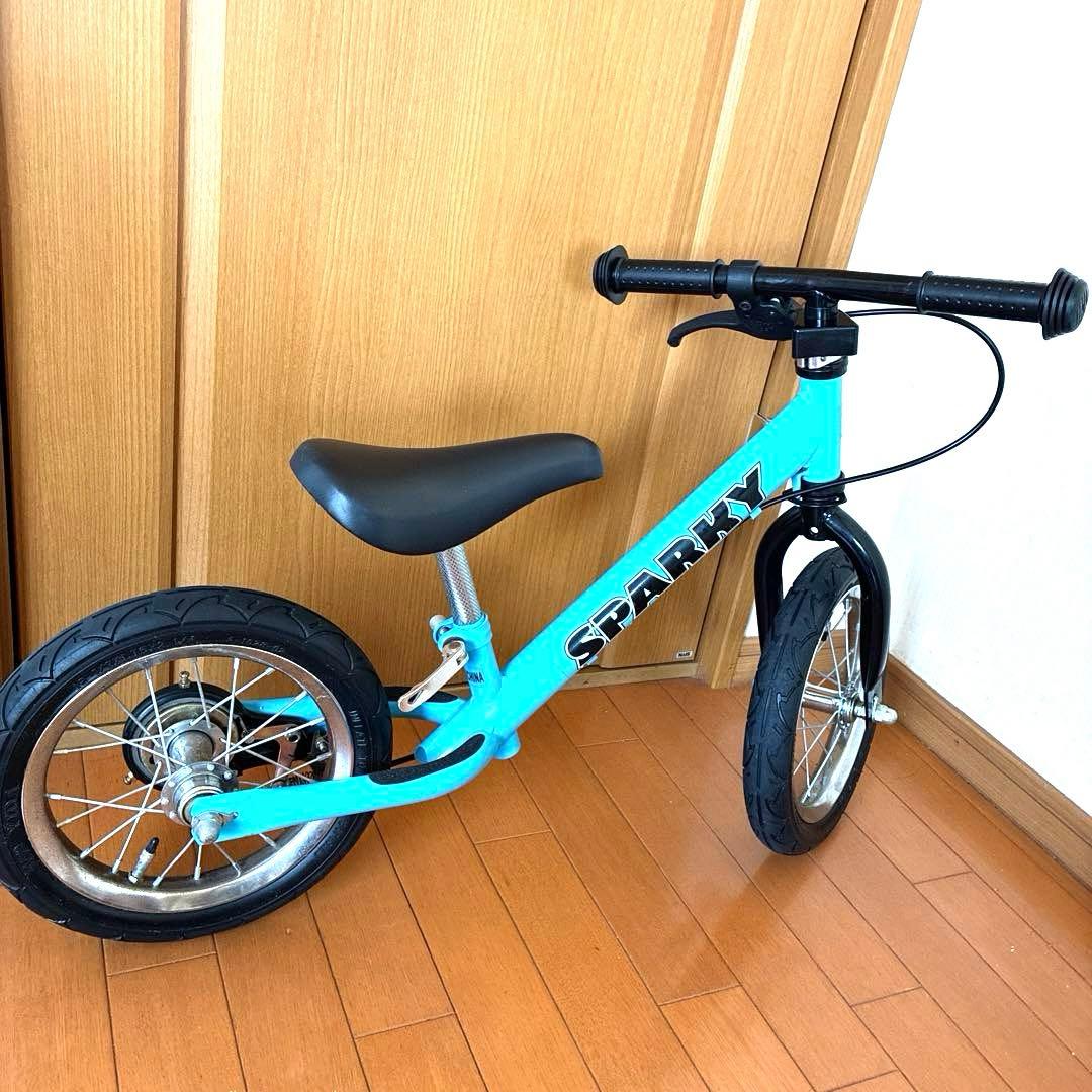 【美品】スパーキー 12x SPARKY ストライダー キックバイク ブレーキ付
