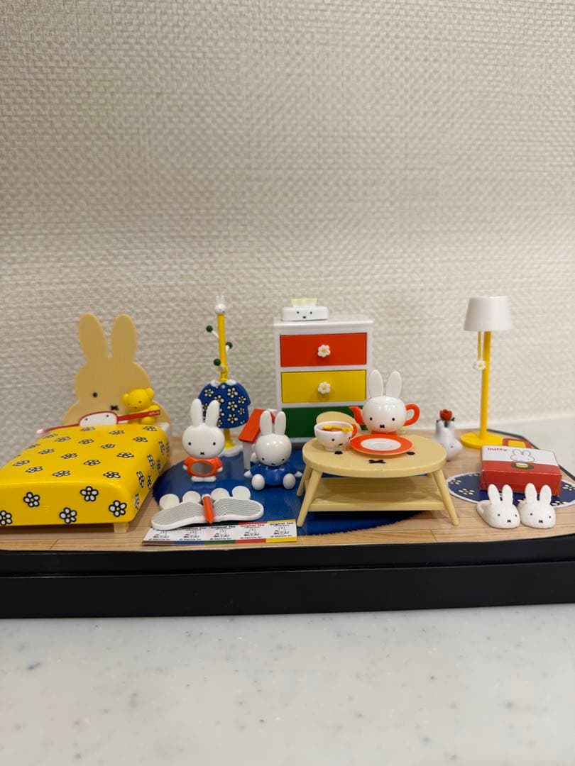 miffy room ミッフィーのいる生活 全8種類 ミニチュア家具/リーメント