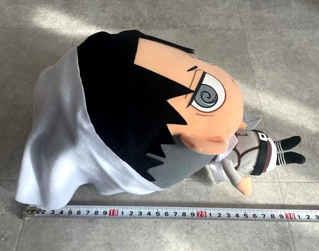 進撃の巨人お掃除リヴァイ BIGぬいぐるみアニメグッズ講談社ちみキャラ