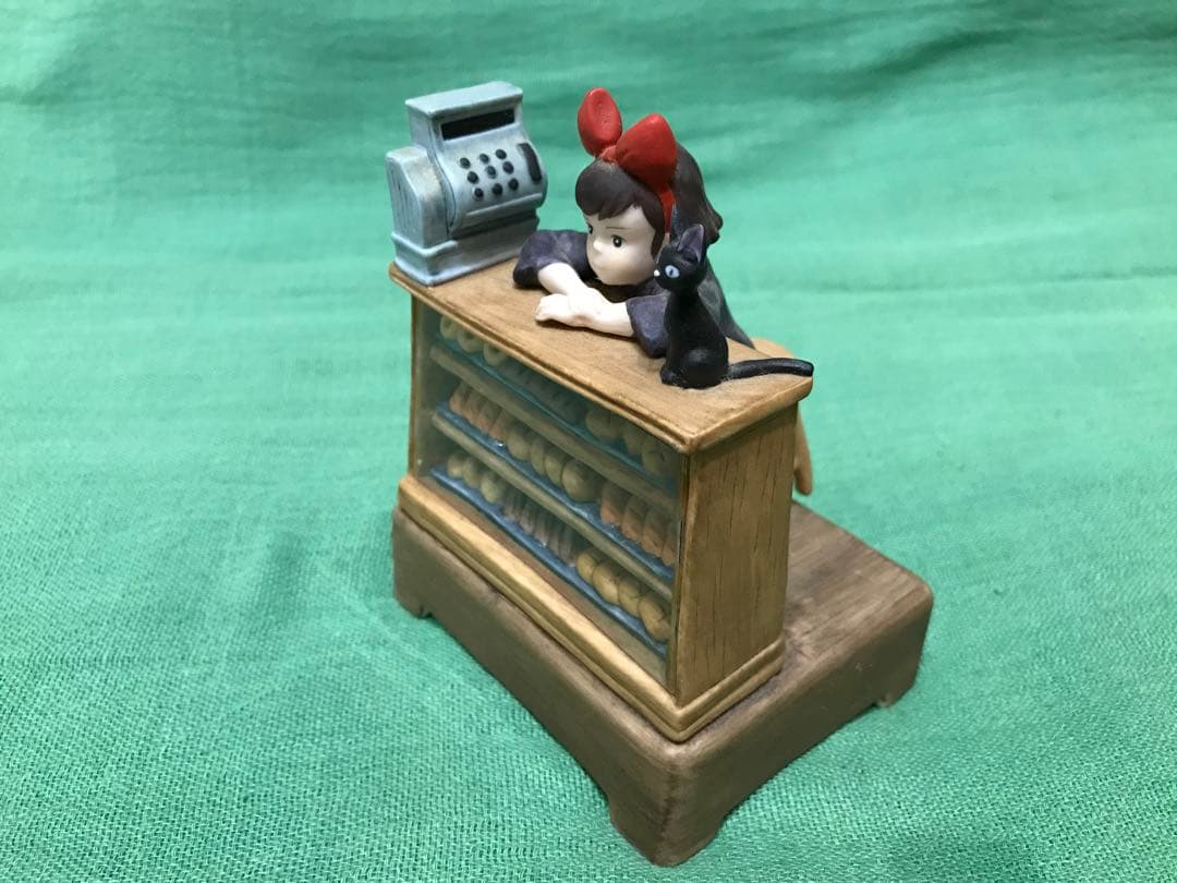 セキグチ ジブリ オルゴールコレクション キキ店番 魔女の宅急便　陶器　ドール