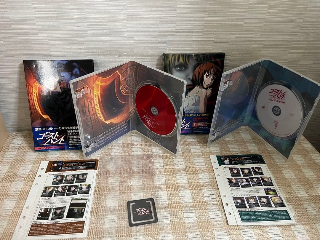 ゴーストハント FILE1～FILE8 初回全11巻セット DVD セル版