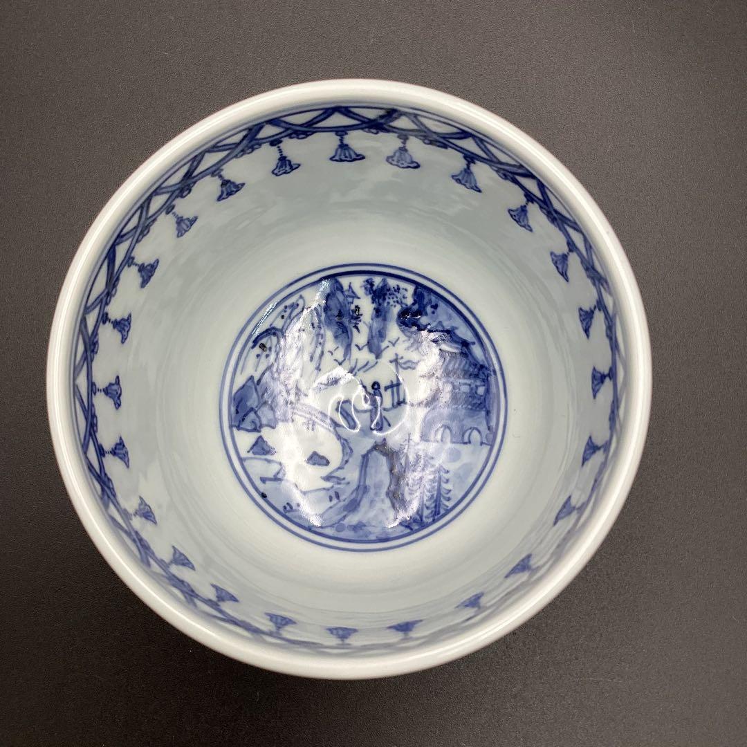 祥瑞　茶盌　坐忘斉書付　加藤利昇作　新品未使用　共箱入