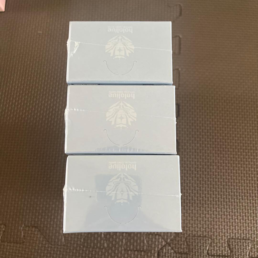 ホロライブカードゲーム　ブルーミングレディアンス　シュリンク付き3box 新品