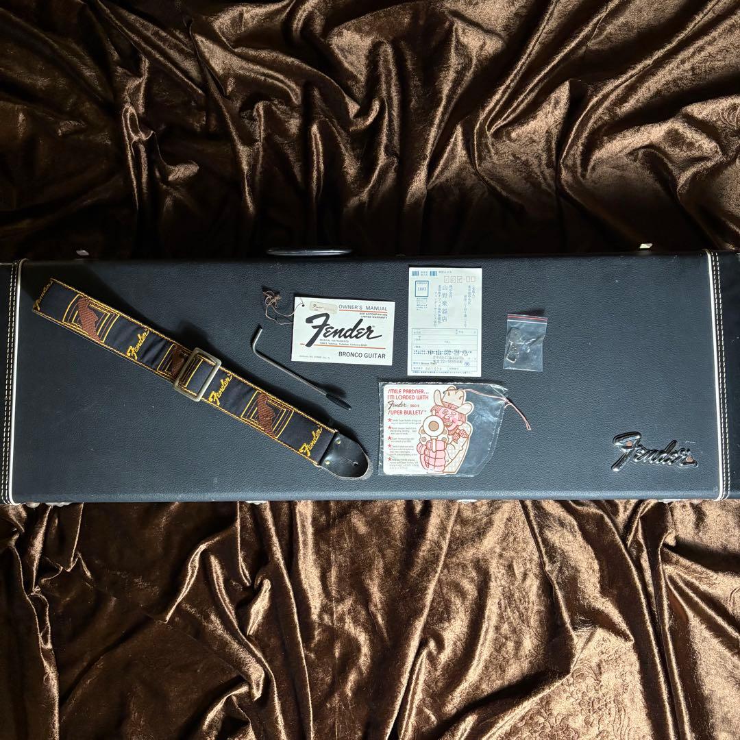 Fender Bronco 1977〜1978年製 Black