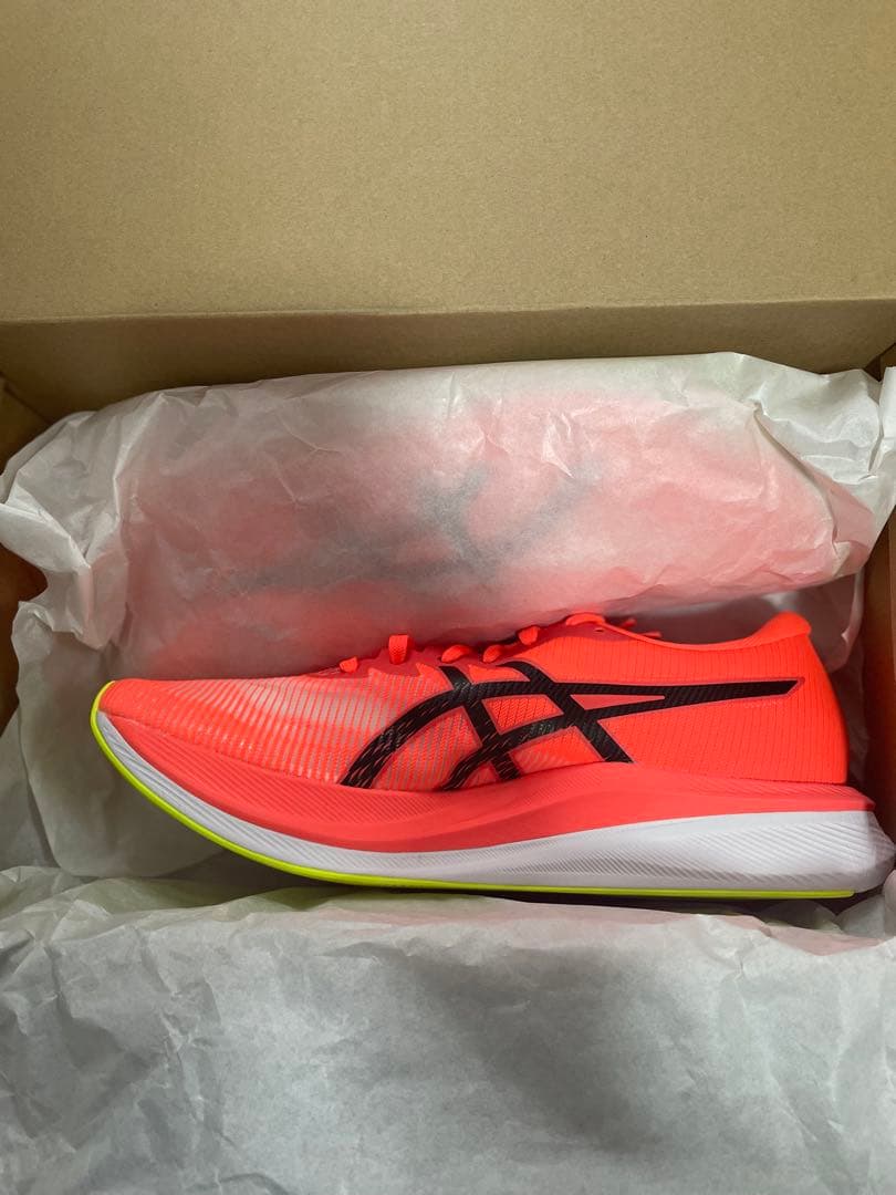 asicsアシックス　マジックスピード3 28.5cm 新品フラッシュオレンジ