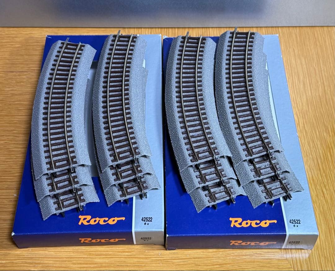 Roco 線路ROCOLINE 42510 G1×12 42522 R2×12