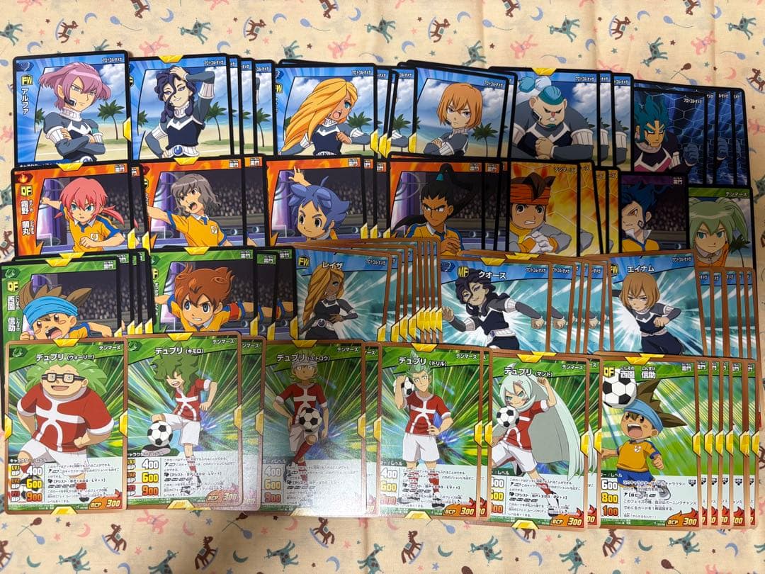 イナズマイレブン　トレーディングカードゲーム等　大量