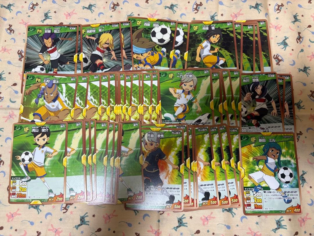 イナズマイレブン　トレーディングカードゲーム等　大量