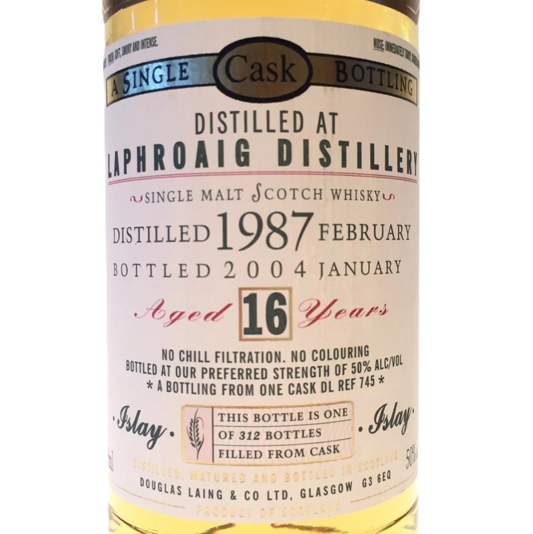 当り年！OMC ラフロイグ 16年 1987-2004 700ml 50％ DE