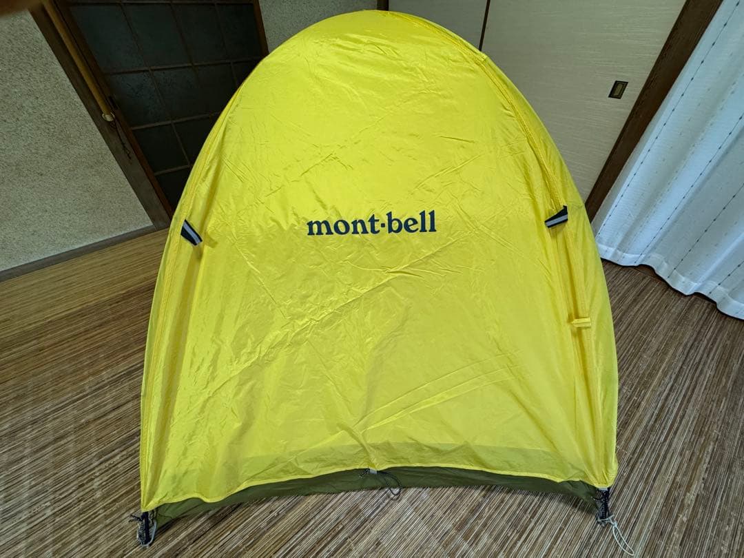 mont-bell モンベル クロノスドーム2型 シトロンイエロー