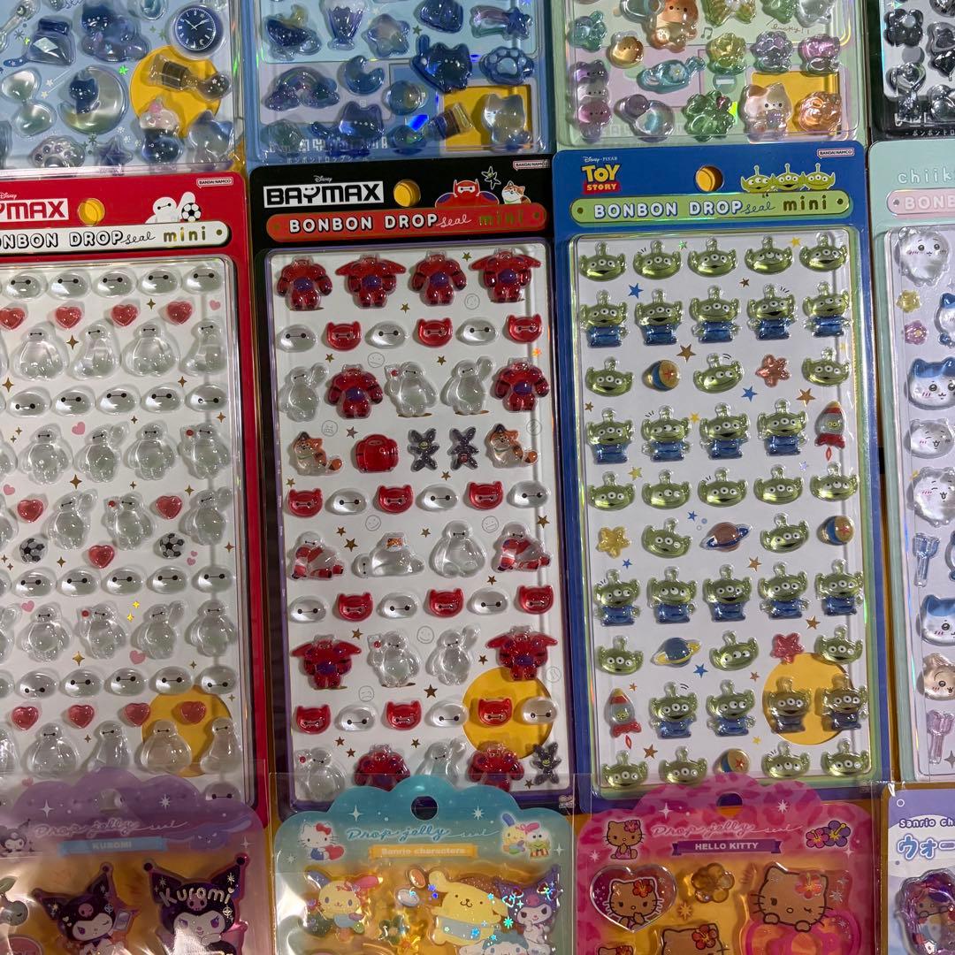 【正規品】ボンボンドロップシール　各種16枚セット