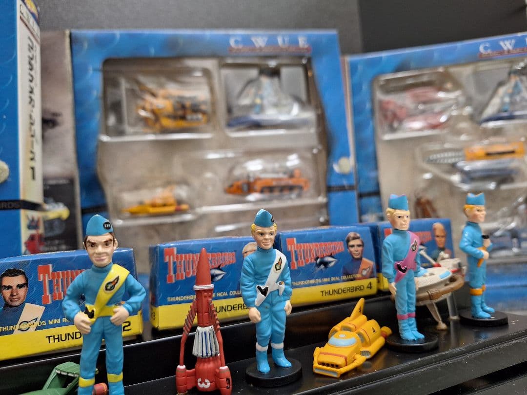 サンダーバード フィギュア キャラウィール 色々まとめて当時物 レア！傷有