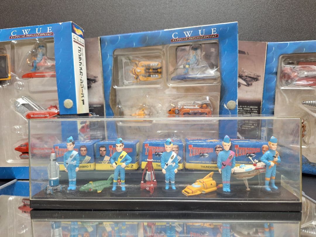 サンダーバード フィギュア キャラウィール 色々まとめて当時物 レア！傷有