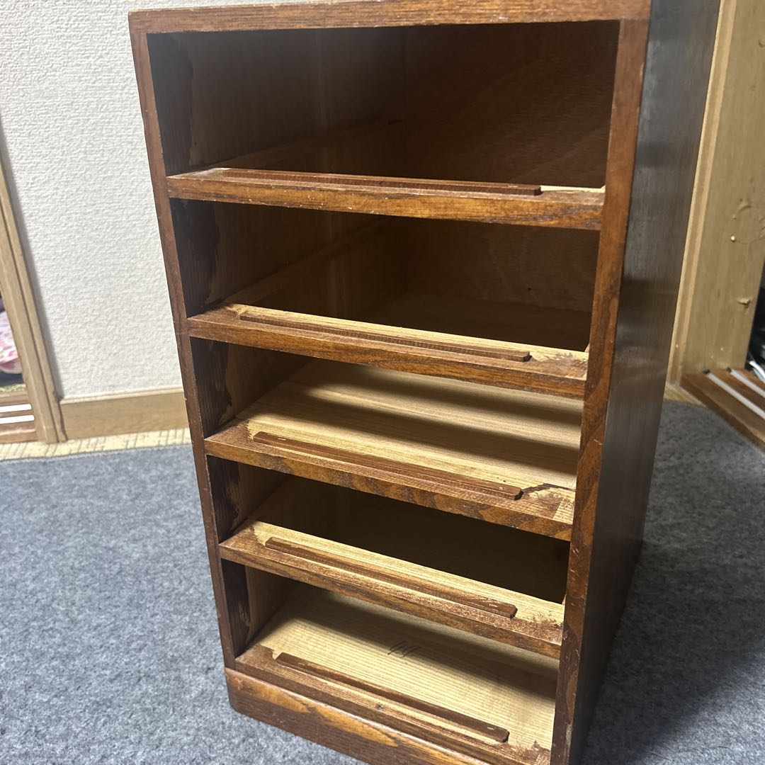 小物・書類収納に◎ 木製 小箪笥 5段 和風 レトロ