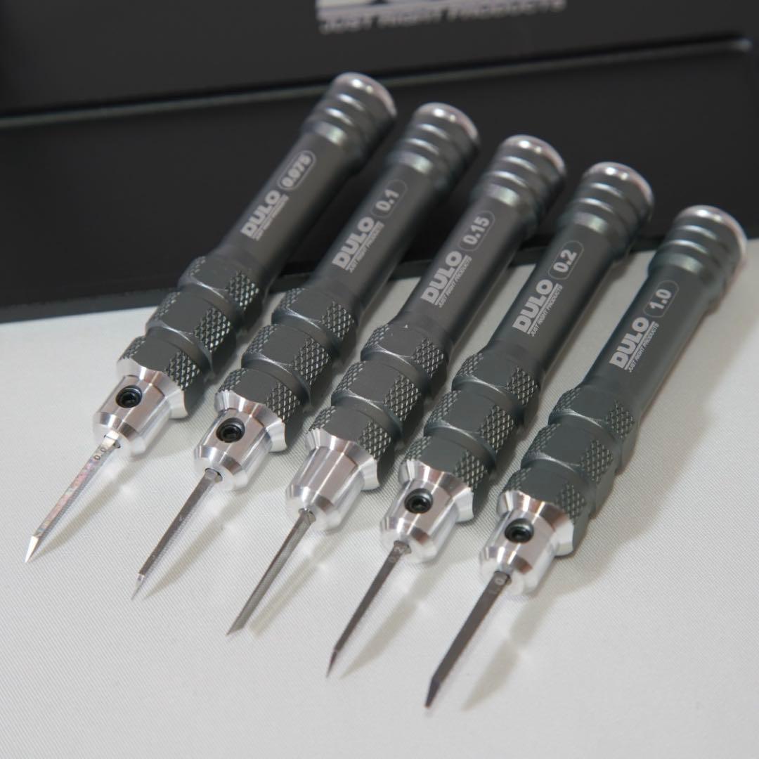 DULO グリップ付タガネ 【 タングステンブレード】タガネ5本＋スタンドセット