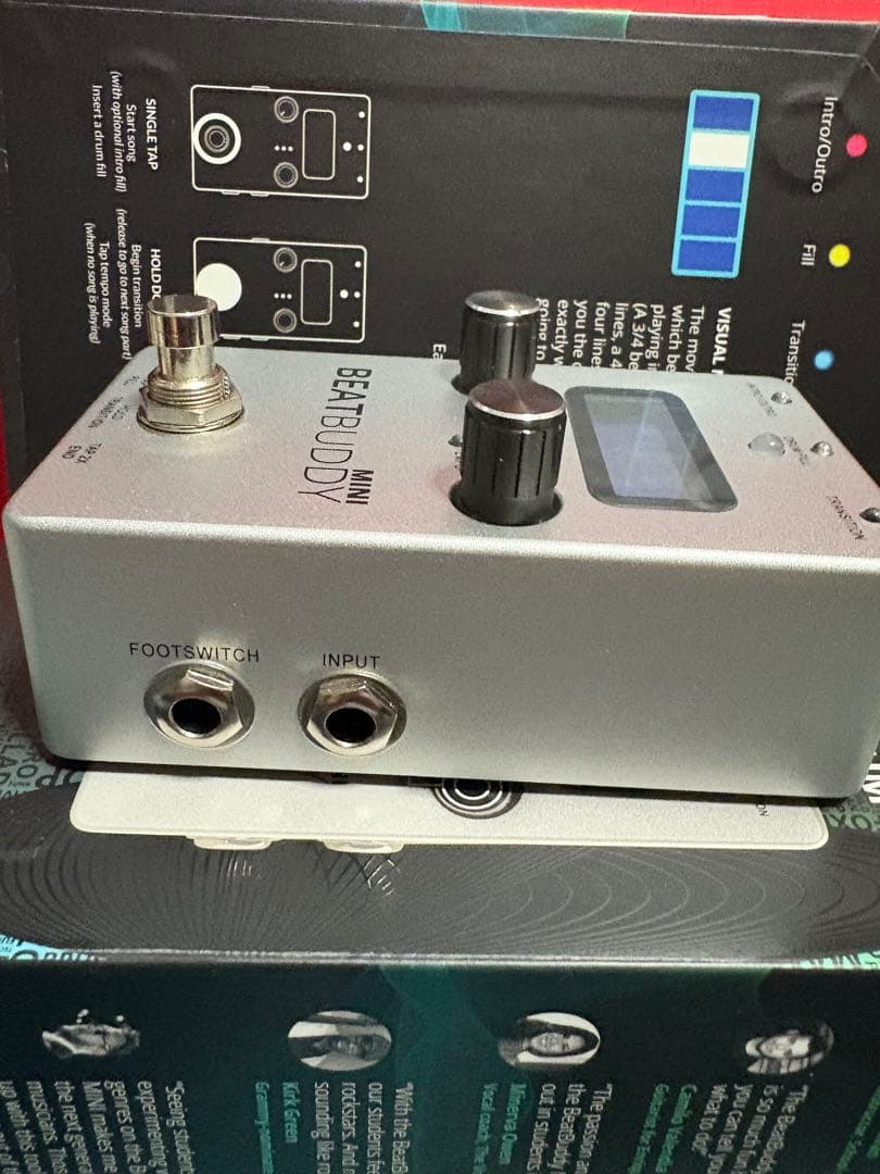 Beat Buddy Mini　と　純正フットスイッチ