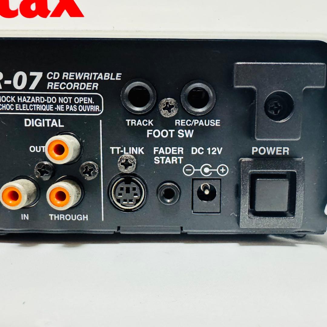Vestax CDR-07 取説付き CD 書き込み機能付き