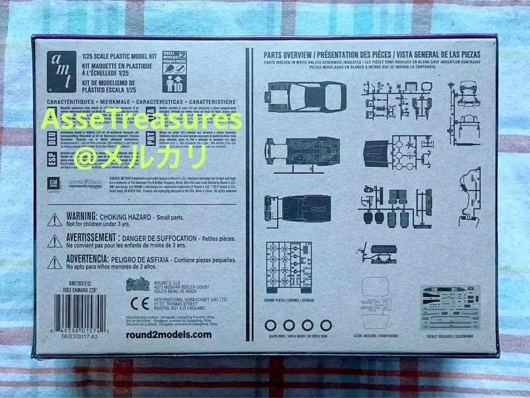 amt 1/25 シボレーカマロ 1983年型 Camaro Z28 新品未開封
