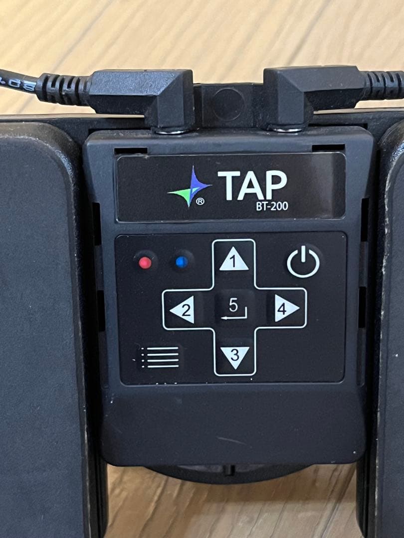 AIR Turn TAP Bluetooth ページターナー　ドラマー用譜めくり