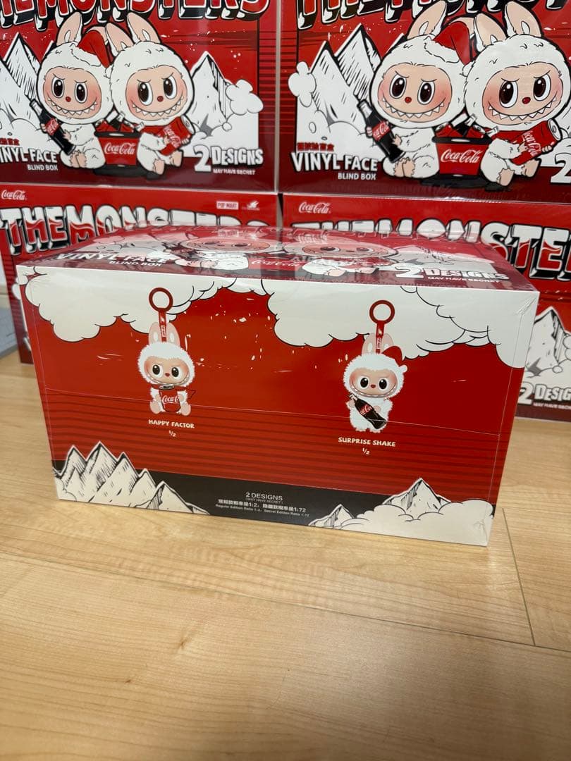 THE MONSTERS コカ・コーラ ぬいぐるみ【アソートボックス】 6箱