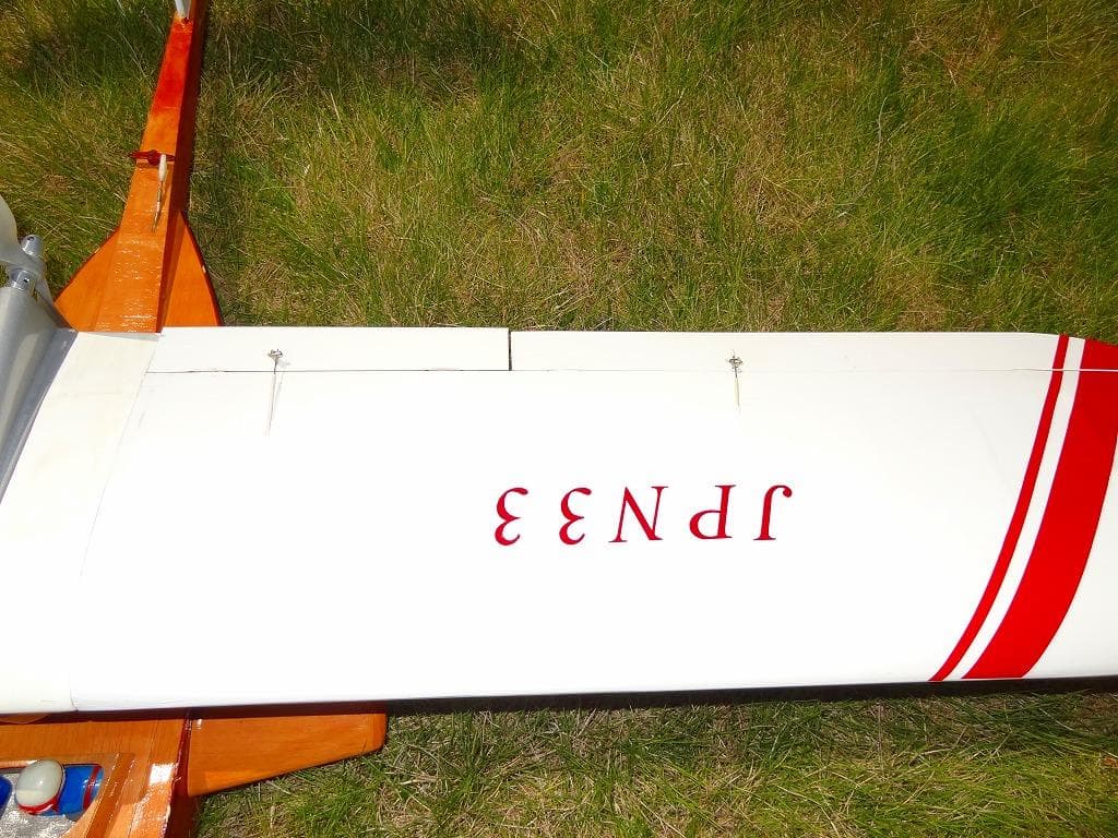 非常に手の込んだ作り　オリジナル飛行艇　ラジコン水上機　スパン1410mm