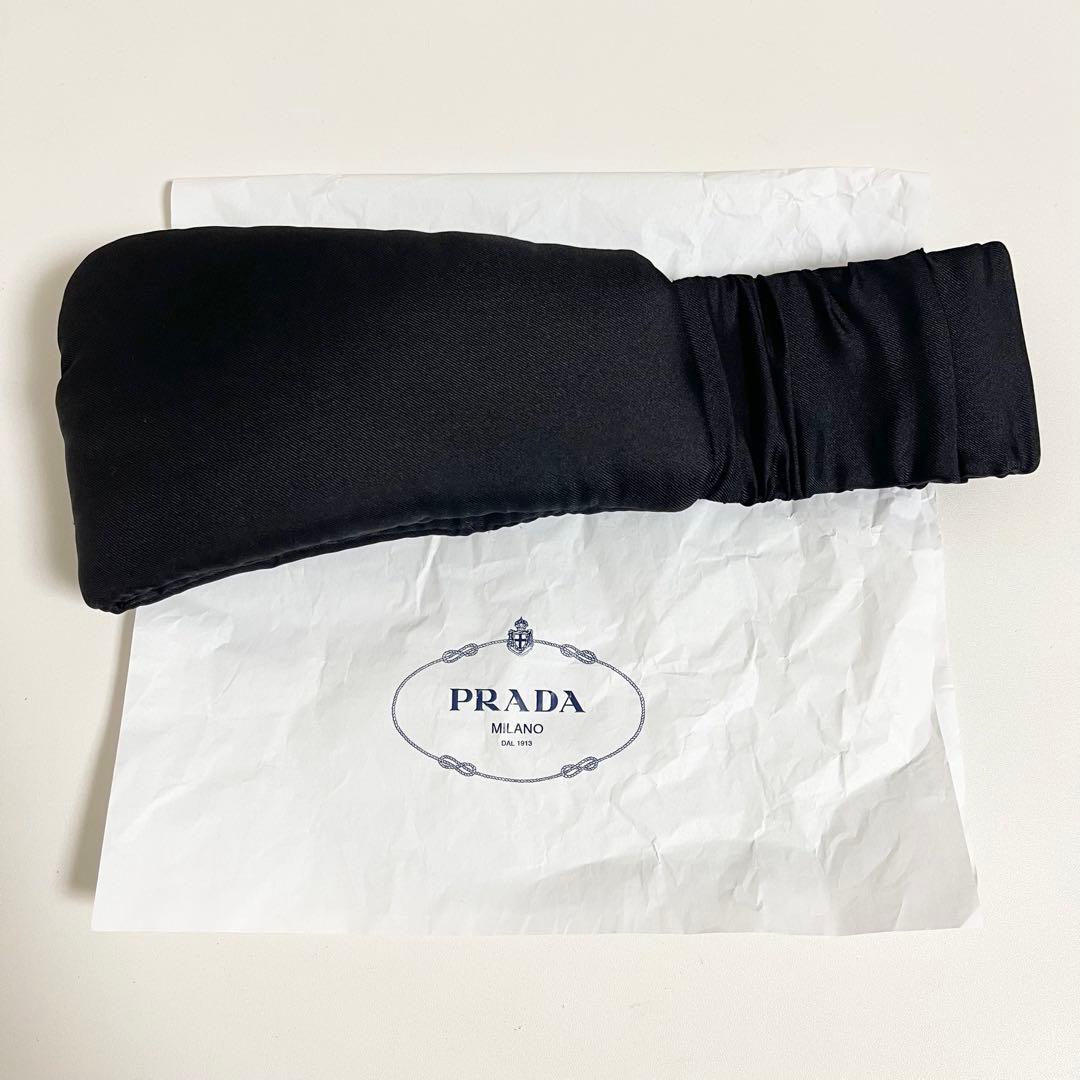 PRADA プラダ アイマスク ブラック 美品