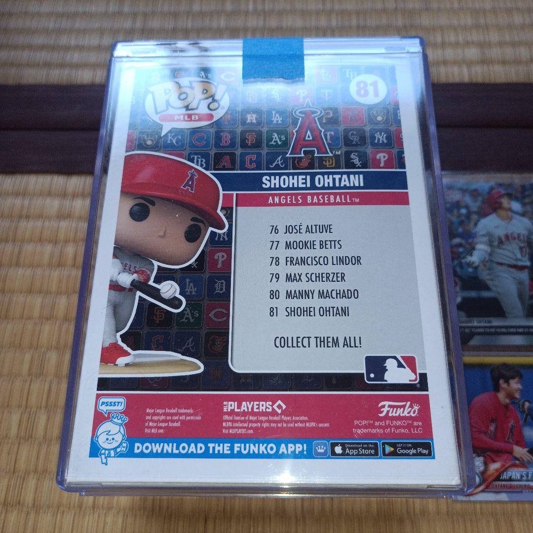 専用ケース+2021年トレカ付、大谷翔平選手, Funko POP