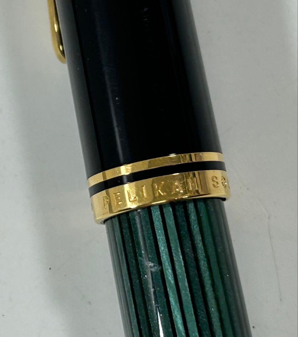 ペリカン スーベレーン 万年筆 18C-750 F M800 18金