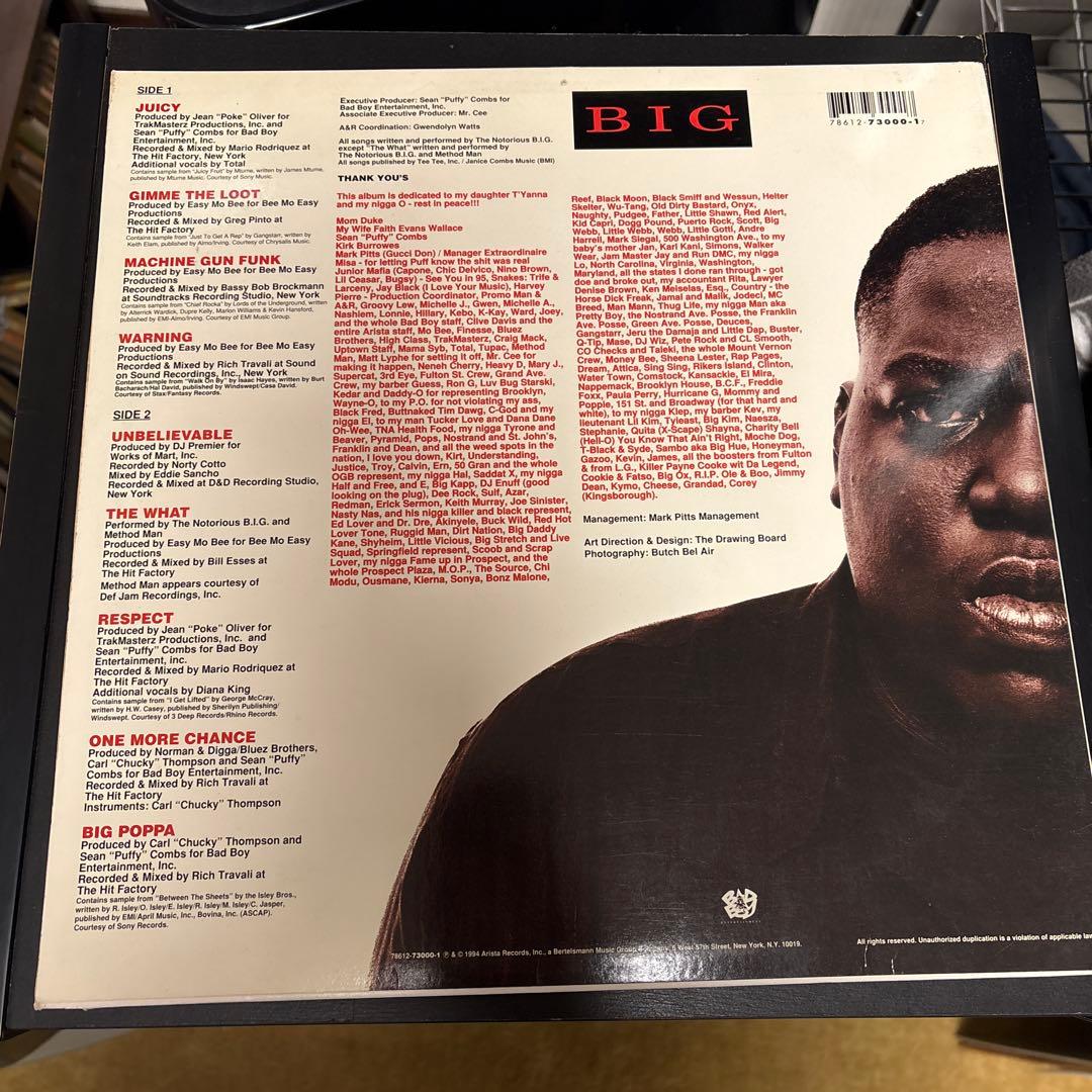 洋楽 The Notorious B.I.G. / Ready To Die LP