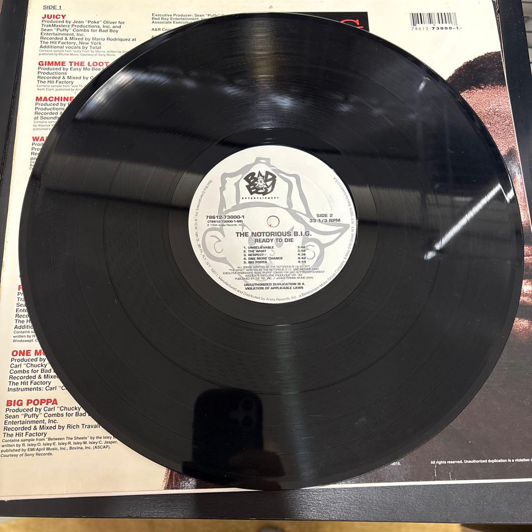 洋楽 The Notorious B.I.G. / Ready To Die LP