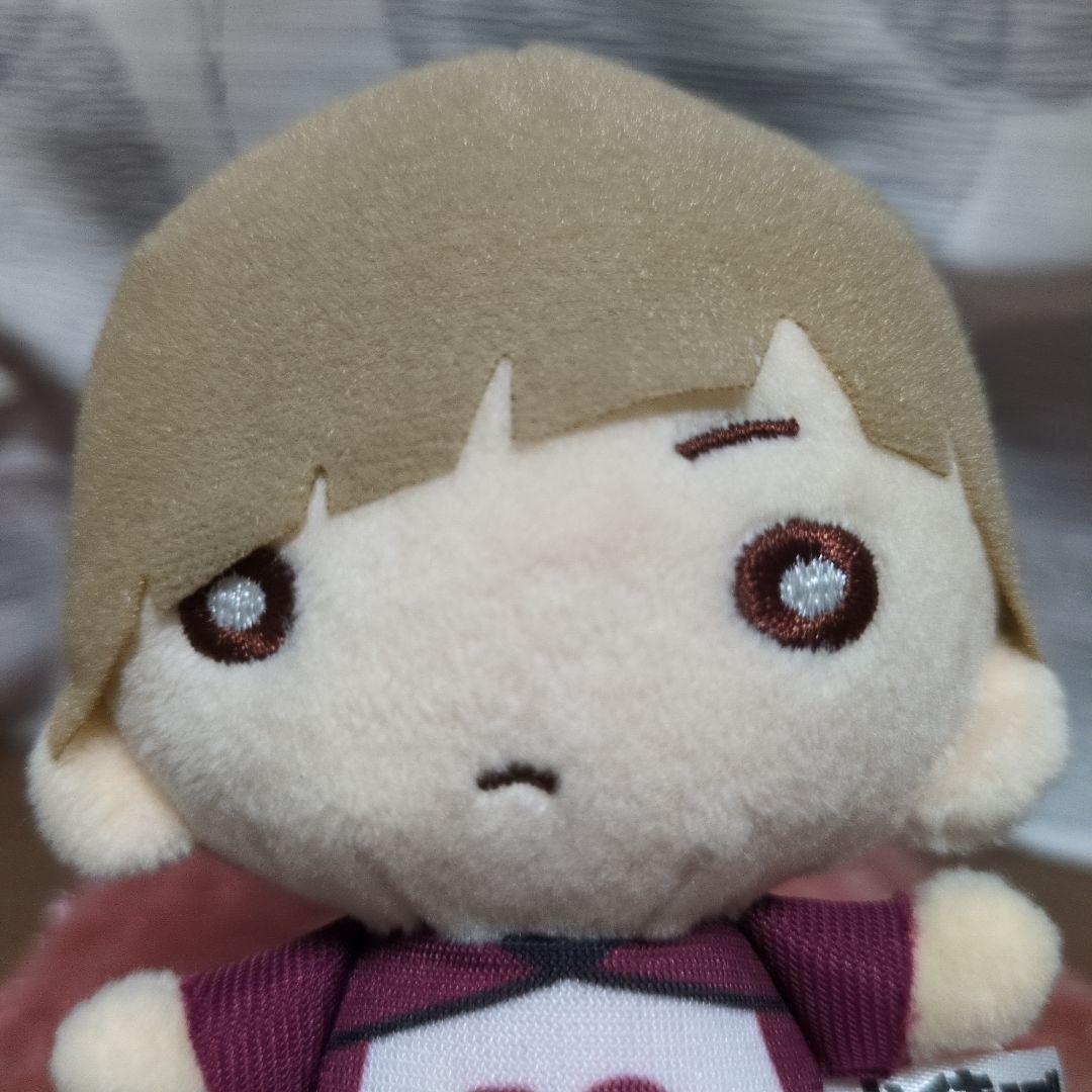 ハイキュー　にとたん　白布賢二郎　ぬいぐるみ　ボールチェーン