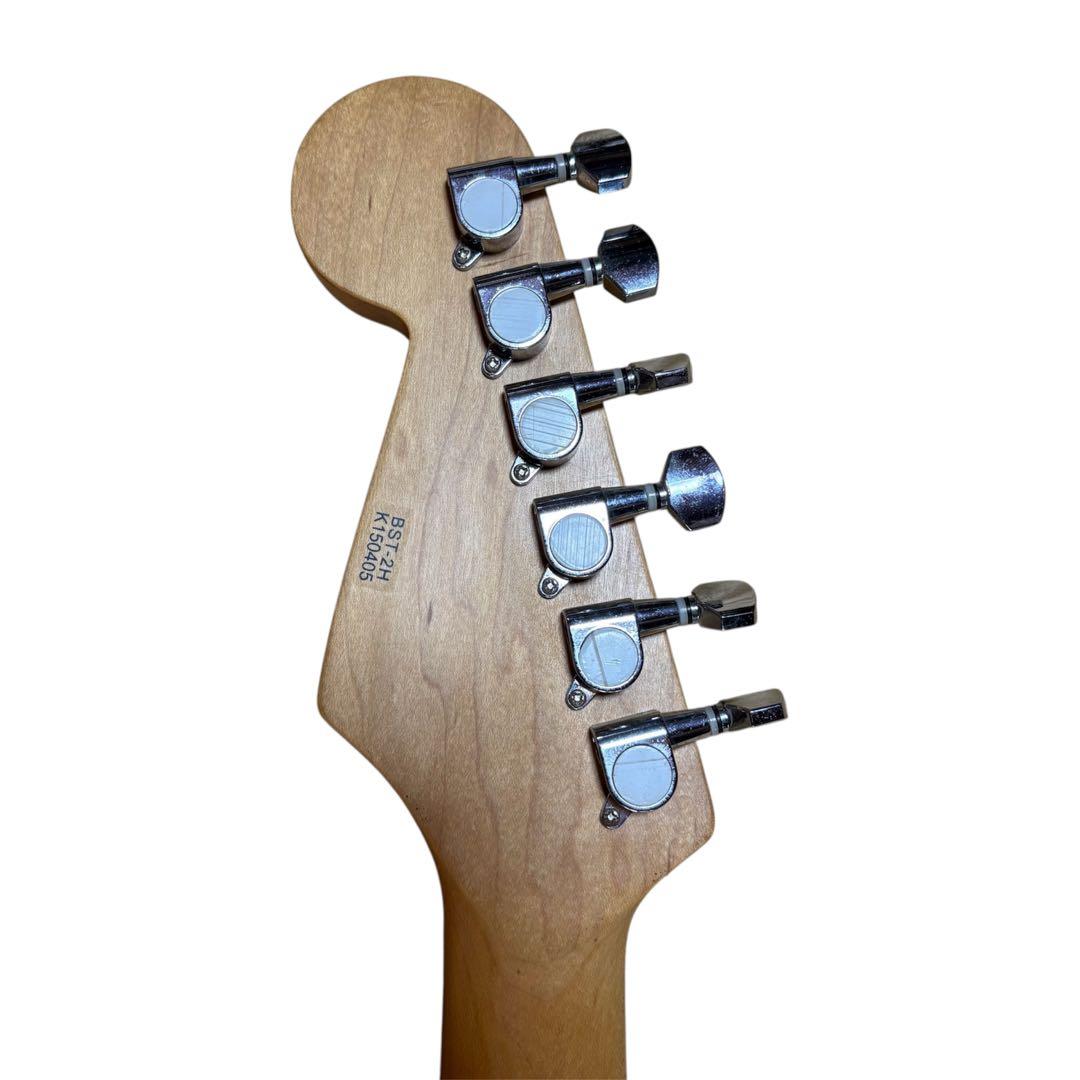 【良品】BUSKER'S BST-2H キルトメイプル ハムバッカー ストラト