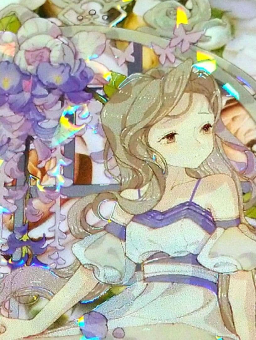 ☆SALE☆J377＃笼中少女(贝壳光) 切り売り海外人物マステ女の子