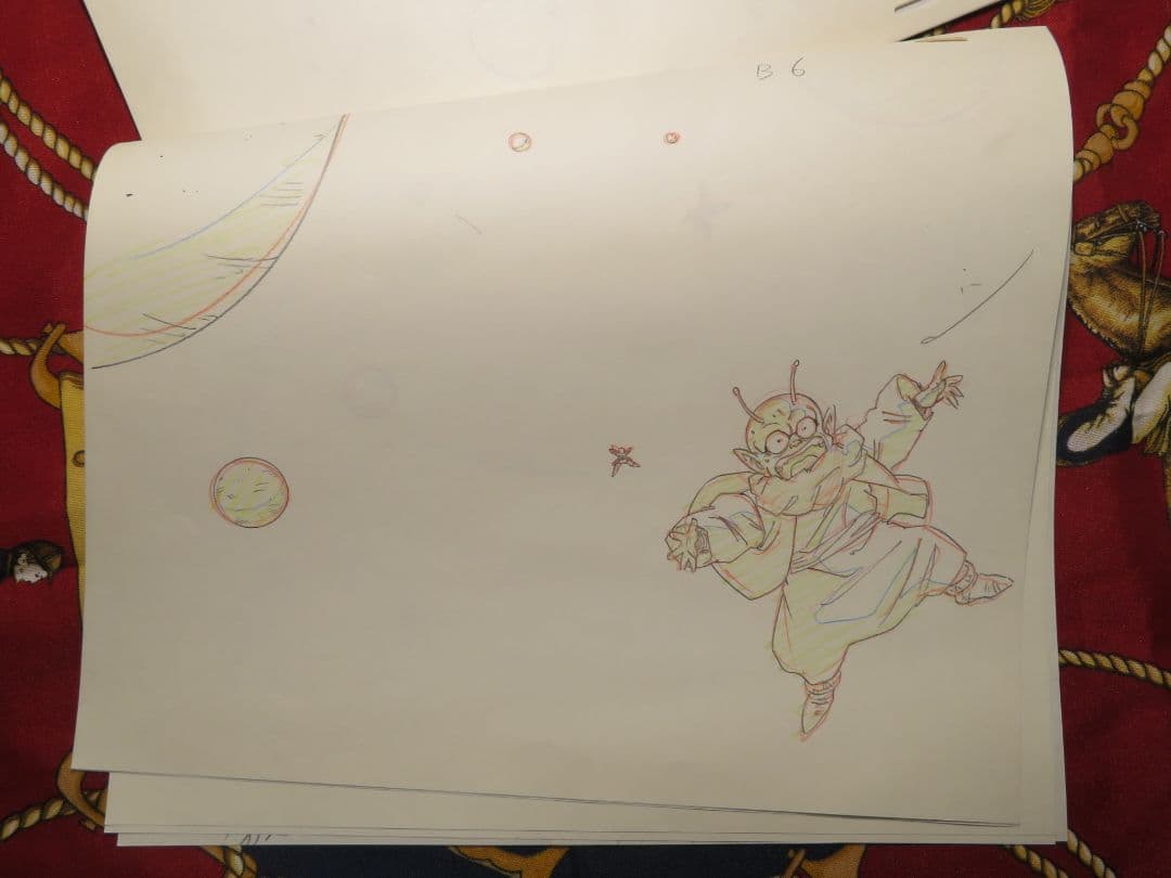 h*i様 ドラゴンボール セル画 原画 悟飯 クリリン 当時物