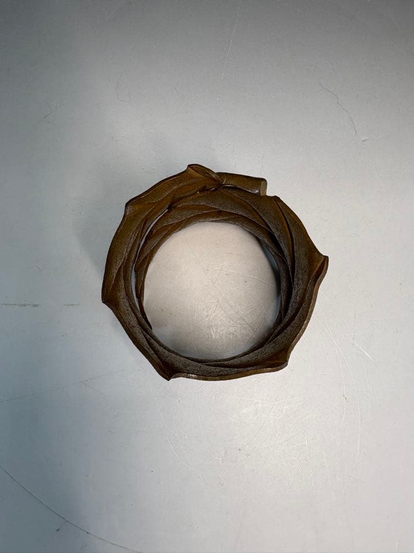 【中古品】中川浄益造　一葉蓋置（共箱）USED〈税込•送料込〉