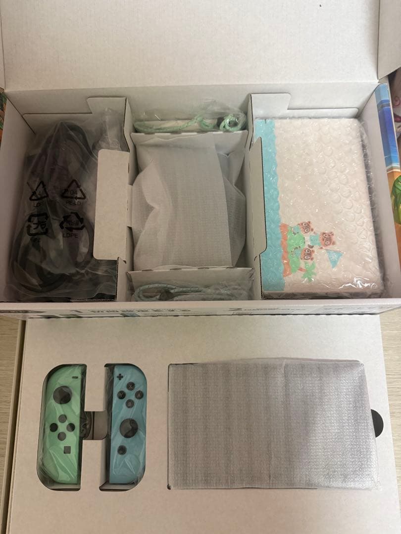 Nintendo Switch あつ森本体 グリーン/ブルー