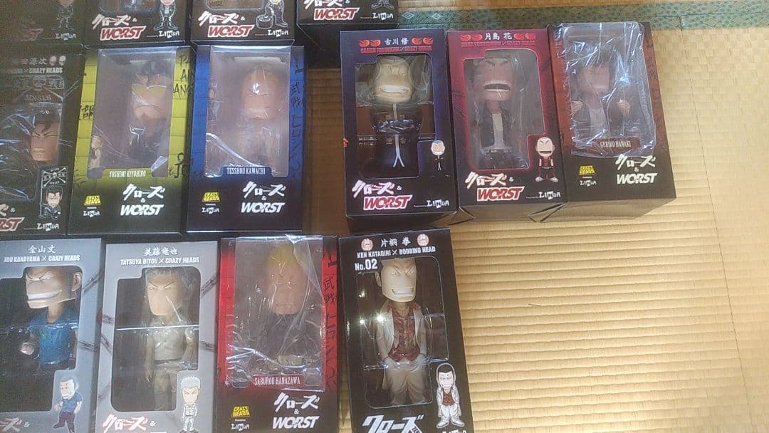 クローズ　ワースト CRAZY HEADS　フィギュア　武装戦線　坊屋春道