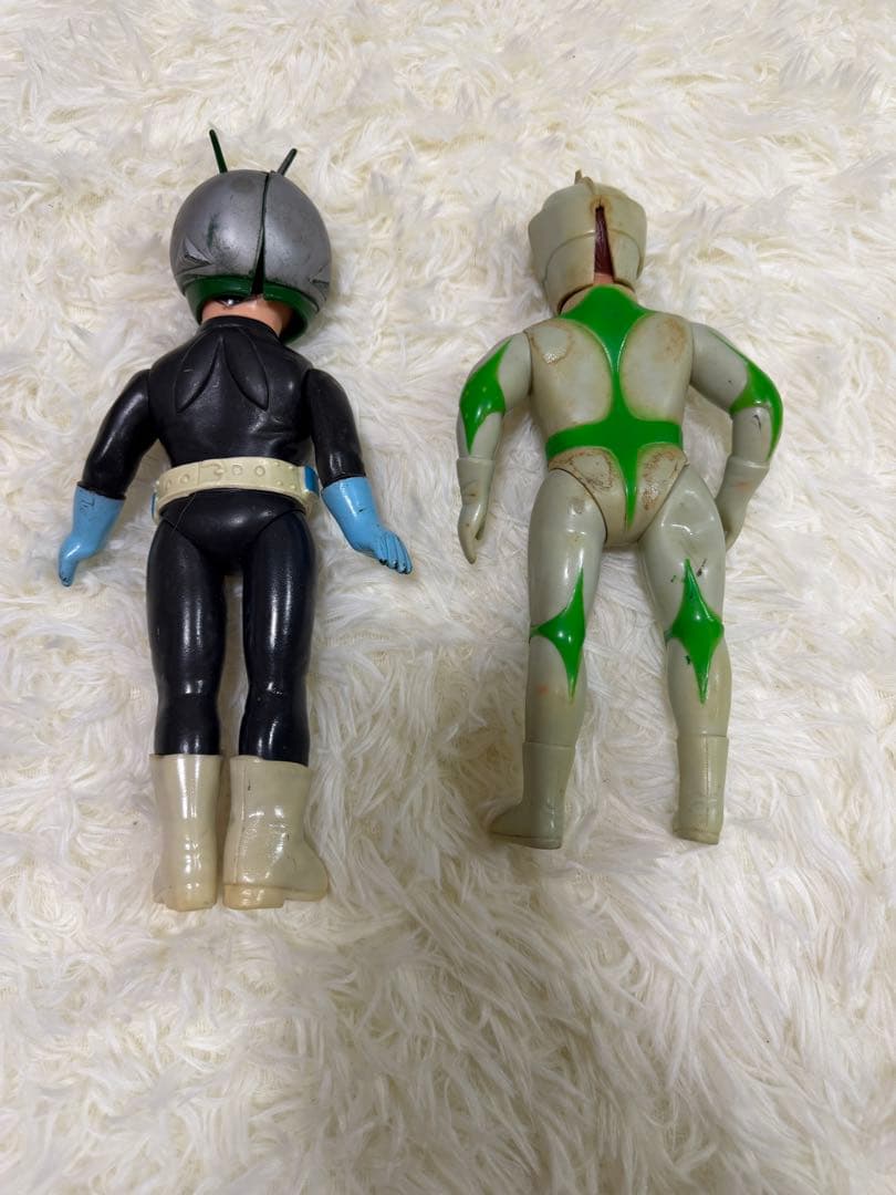 仮面ライダー旧1号銀　& ブルファク　ミラーマン　セット