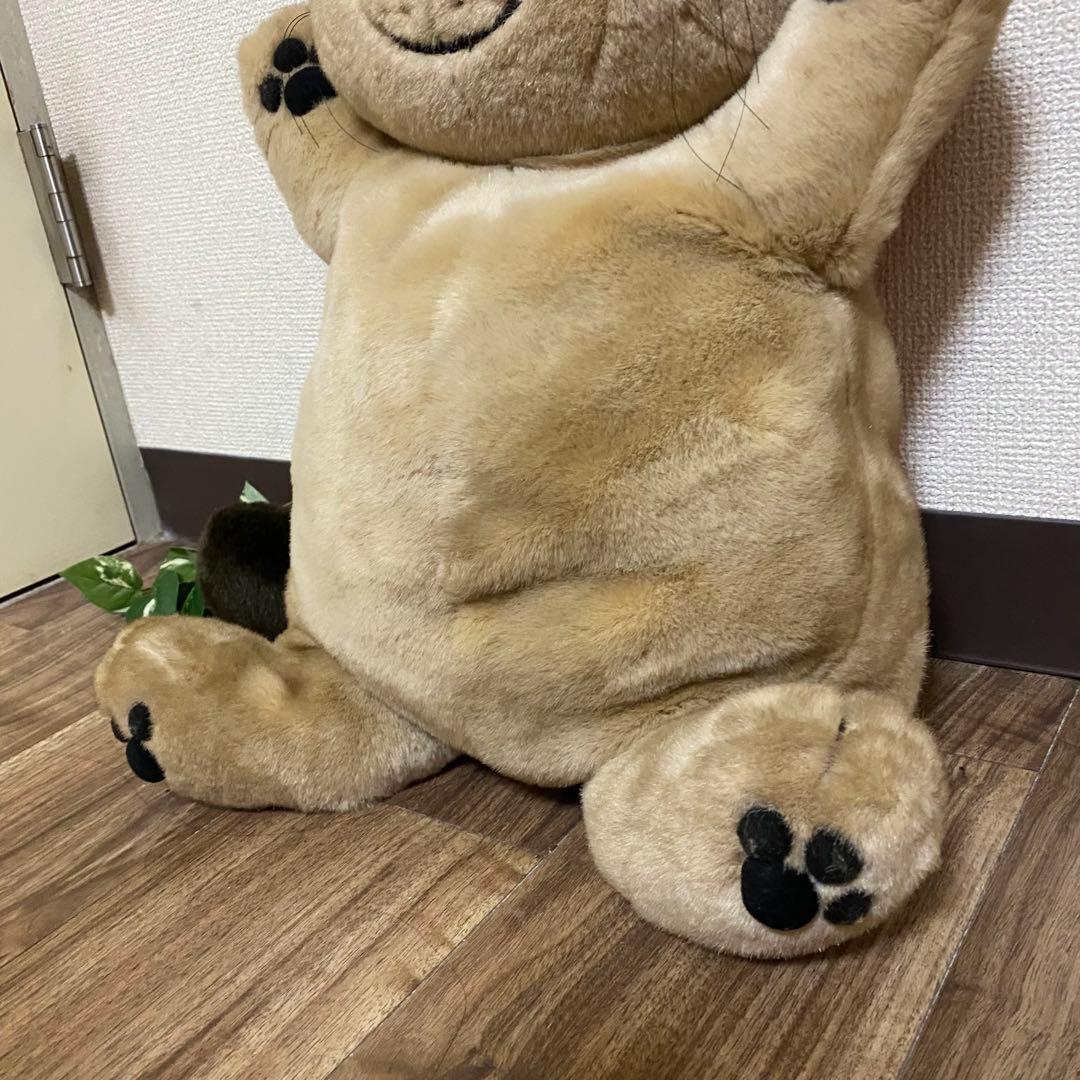 【激レア】　猫のヤーコプぬいぐるみ　猫ヴィンテージ　セキグチ　昭和レトロ 大きい