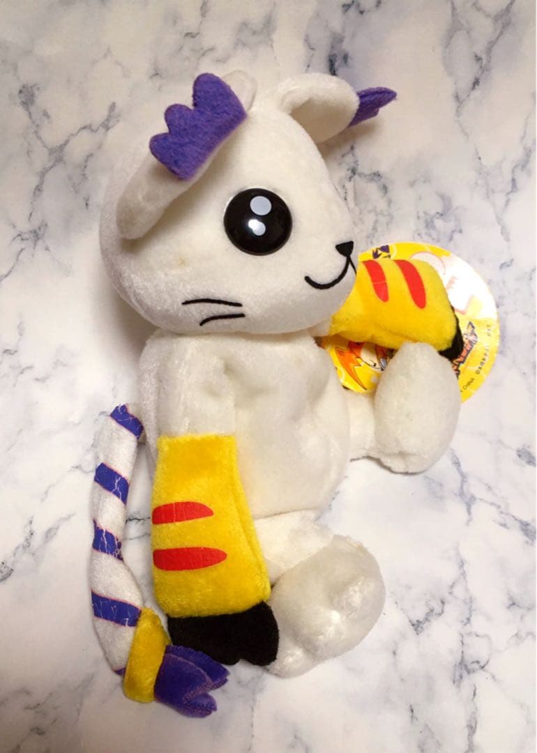 デジモンアドベンチャー　くたキャラ　テイルモン　ぬいぐるみ　デジモン　平成レトロ