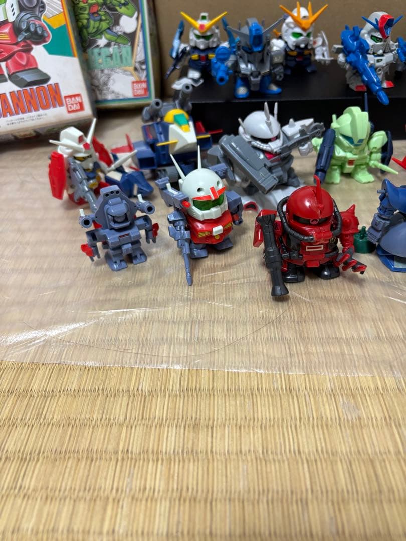完成品 昭和BB戦士 SDガンダム 16体まとめ売り 箱、説明書、ランナー等あり