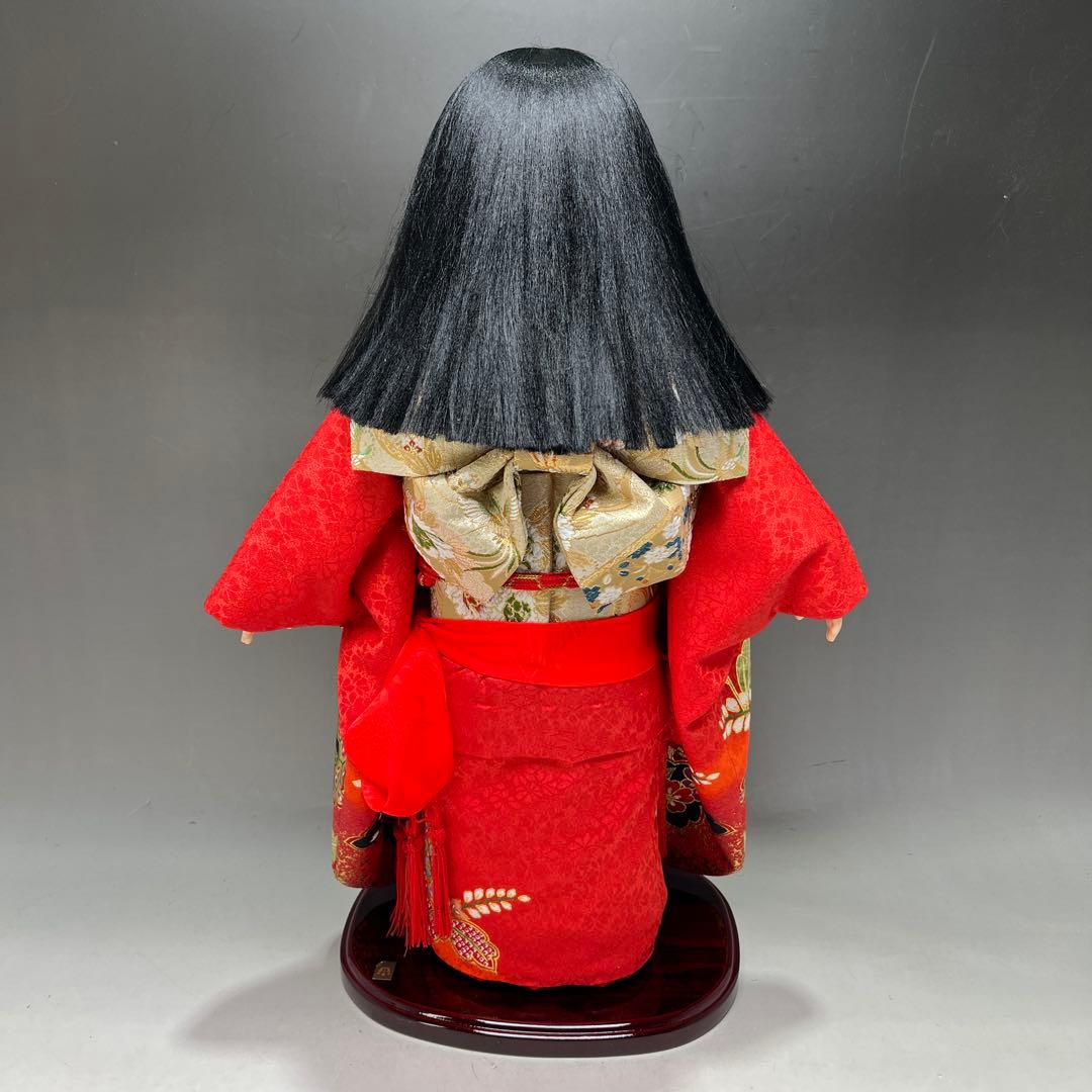 ma0214-11市松人形　公司作　46cm（台込み）日本人形　女の子