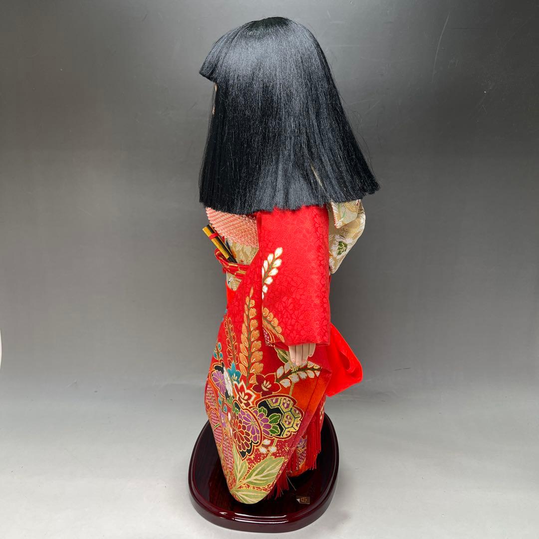 ma0214-11市松人形　公司作　46cm（台込み）日本人形　女の子