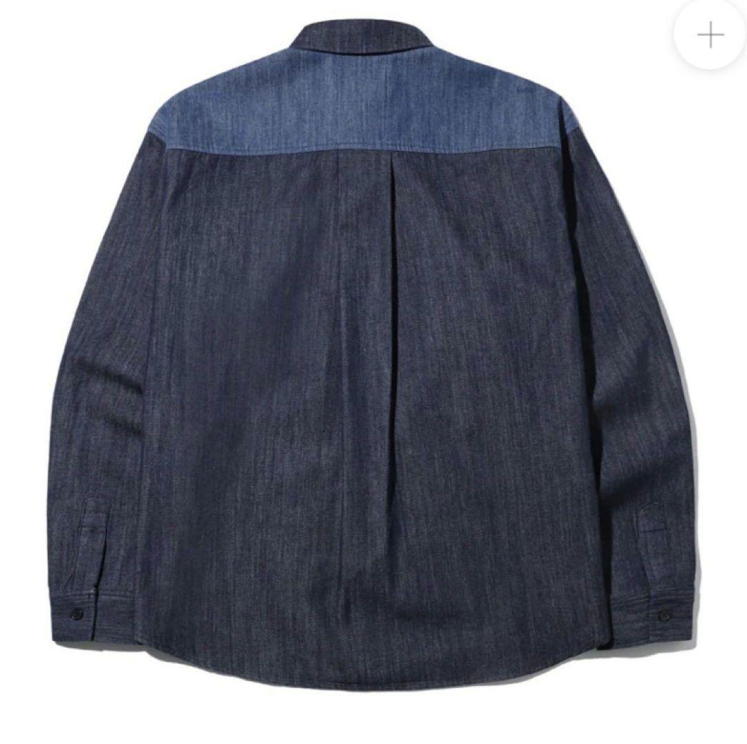 INDIGO / RM デニム長袖シャツ L
