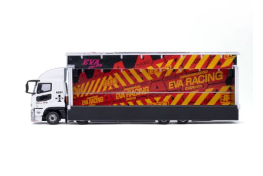 ミニカー Mitsubishi Fuso Super Great EVA RACING