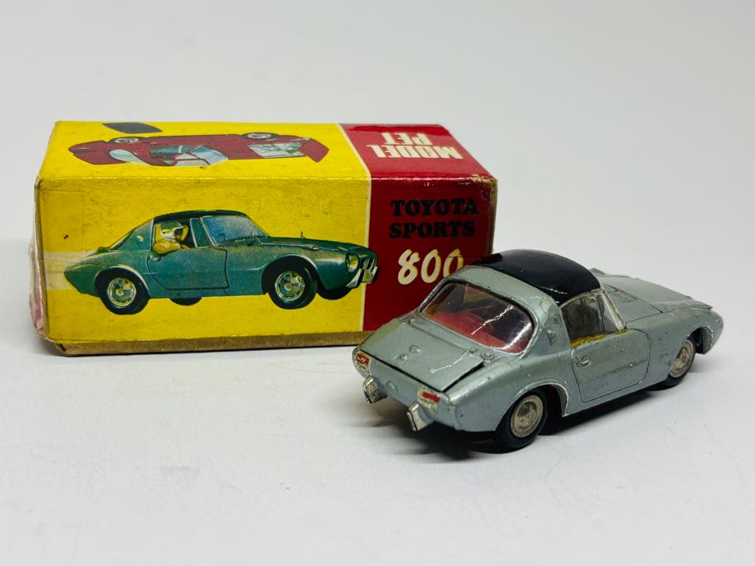 は*ぴ様 モデルペット当時物No.31 トヨタスポーツ800希少1965年発売共