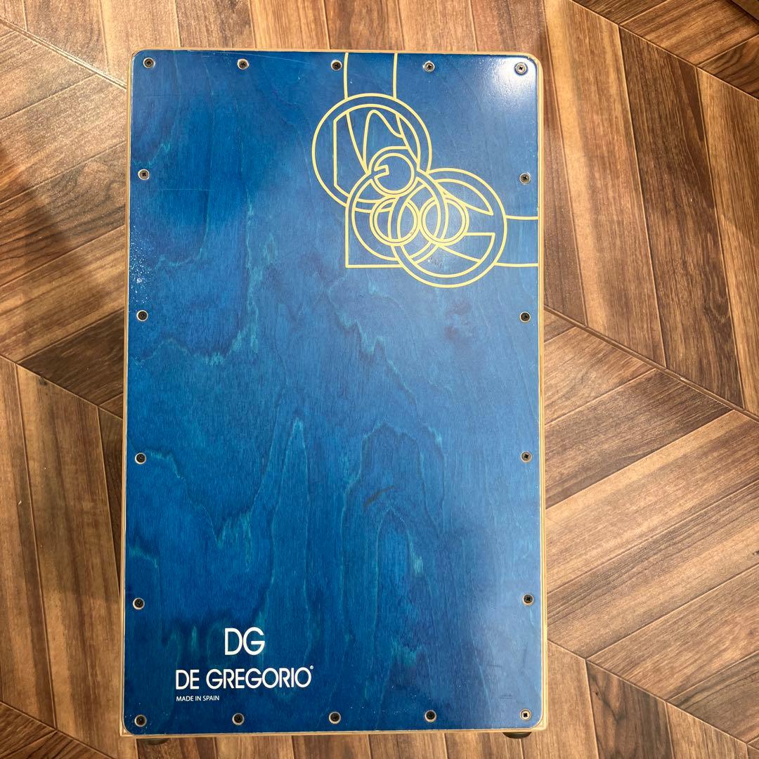 DE GREGORIO カホン 青　チャネラ