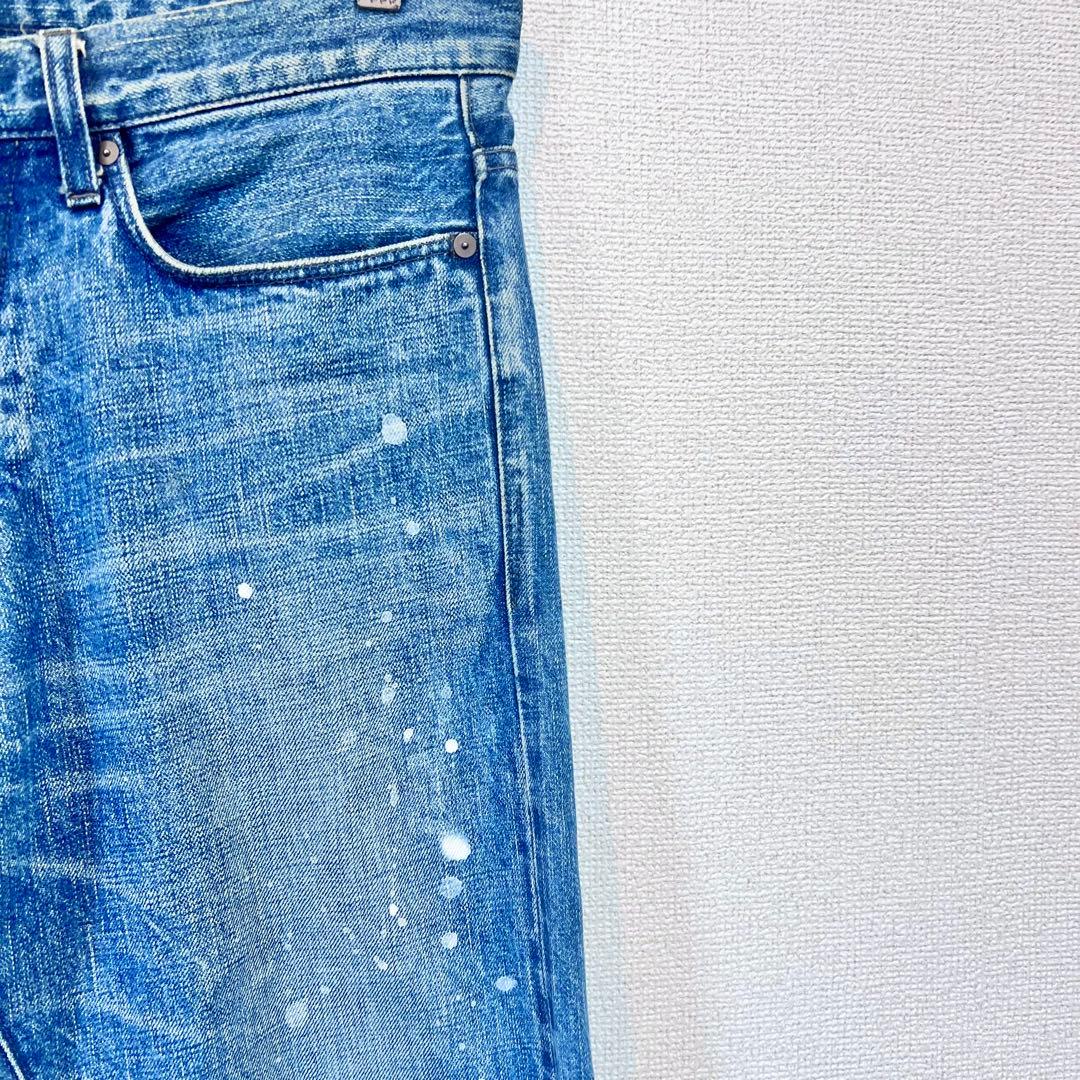 西*ー様 HELMUT LANG ヘルムートラング ペンキ加工 デニム メンズ